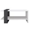 Loftscape Table basse Fallbrook - Blanc / Anthracite -Meubles de salon Soldes 1000333658 220302 010 IMAGE P000000001000333658