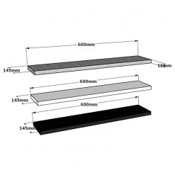 Loftscape Étagère murale Breeze Düne - Imitation chêne -Meubles de salon Soldes 1000333659 220302 500 SKETCH DETAILS P000000001000333659 sketch