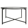 Loftscape Table basse Sedan I - Verre / Métal - Noir 1 Loftscape Table basse Sedan I - Verre / Métal - Noir -Meubles de salon Soldes 1000333688 220302 010 IMAGE P000000001000333688