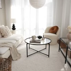 Loftscape Table basse Sedan I - Verre / Métal - Noir 12 Loftscape Table basse Sedan I - Verre / Métal - Noir -Meubles de salon Soldes 1000333688 220302 022 MOOD DETAILS P000000001000333688 mood