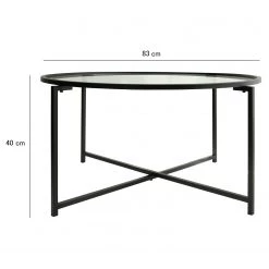 Loftscape Table basse Sedan I - Verre / Métal - Noir 15 Loftscape Table basse Sedan I - Verre / Métal - Noir -Meubles de salon Soldes 1000333688 220302 500 SKETCH DETAILS P000000001000333688 sketch