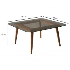 Loftscape Table basse Smola - Verre / Pin massif - Pin -Meubles de salon Soldes 1000333689 220302 500 SKETCH DETAILS P000000001000333689 sketch