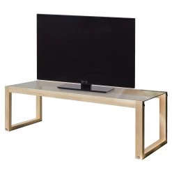 Loftscape Banc TV Veneto - Verre / Pin massif - Pin