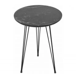 Loftscape Tables gigognes Soffy (lot de 3) - Métal - Imitation marbre noir / Noir 13 Loftscape Tables gigognes Soffy (lot de 3) - Métal - Imitation marbre noir / Noir -Meubles de salon Soldes 1000333733 220302 032 DETAILS P000000001000333733