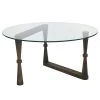 Loftscape Table basse Yoxford II - Verre / Noyer massif - Noyer 2 Loftscape Table basse Yoxford II - Verre / Noyer massif - Noyer -Meubles de salon Soldes 1000333741 220302 010 IMAGE P000000001000333741