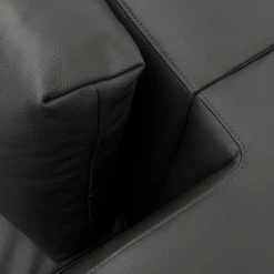 Studio Copenhagen Canapé d’angle Madison I - Cuir véritable Neka : Gris - Largeur : 319 cm - Méridienne longue à gauche (vue de face) 20 Studio Copenhagen Canapé d’angle Madison I - Cuir véritable Neka : Gris - Largeur : 319 cm - Méridienne longue à gauche (vue de face) -Meubles de salon Soldes 1000333903 220301 090 DETAILS P000000001000333903