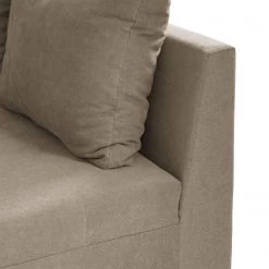 Mørteens Canapé d’angle Capstone - Velours Rosor: Cappuccino - Méridienne longue à droite (vue de face) - Sans repose-pieds -Meubles de salon Soldes 1000336722 220301 160 DETAILS P000000001000336722