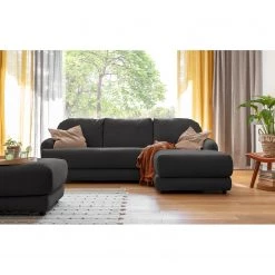 Loftscape Canapé d’angle Tandil - Tissu Dolly: Noir - Méridienne courte à droite (vue de face) - Avec repose-pieds 21 Loftscape Canapé d’angle Tandil - Tissu Dolly: Noir - Méridienne courte à droite (vue de face) - Avec repose-pieds -Meubles de salon Soldes 1000336894 220401 080 DETAILS P000000001000336894