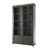 Ridgevalley Vitrine haute Emmanuela - Vert foncé -Meubles de salon Soldes 1000339983 220317 010 IMAGE P000000001000339983