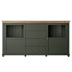 Ridgevalley Buffet Emmanuela I - Vert foncé -Meubles de salon Soldes 1000339986 220317 040 DETAILS P000000001000339986