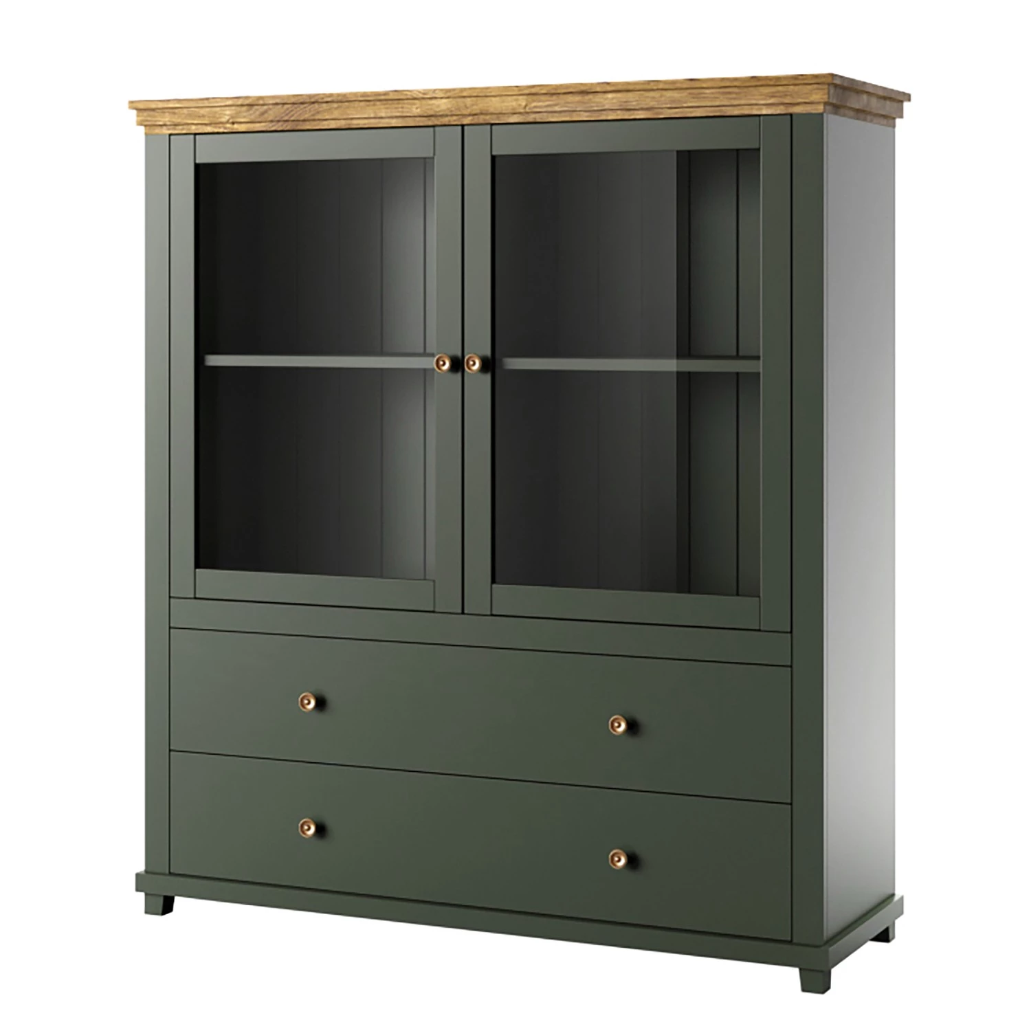 Ridgevalley Buffet haut Emmanuela - Vert foncé 3 Ridgevalley Buffet haut Emmanuela - Vert foncé
