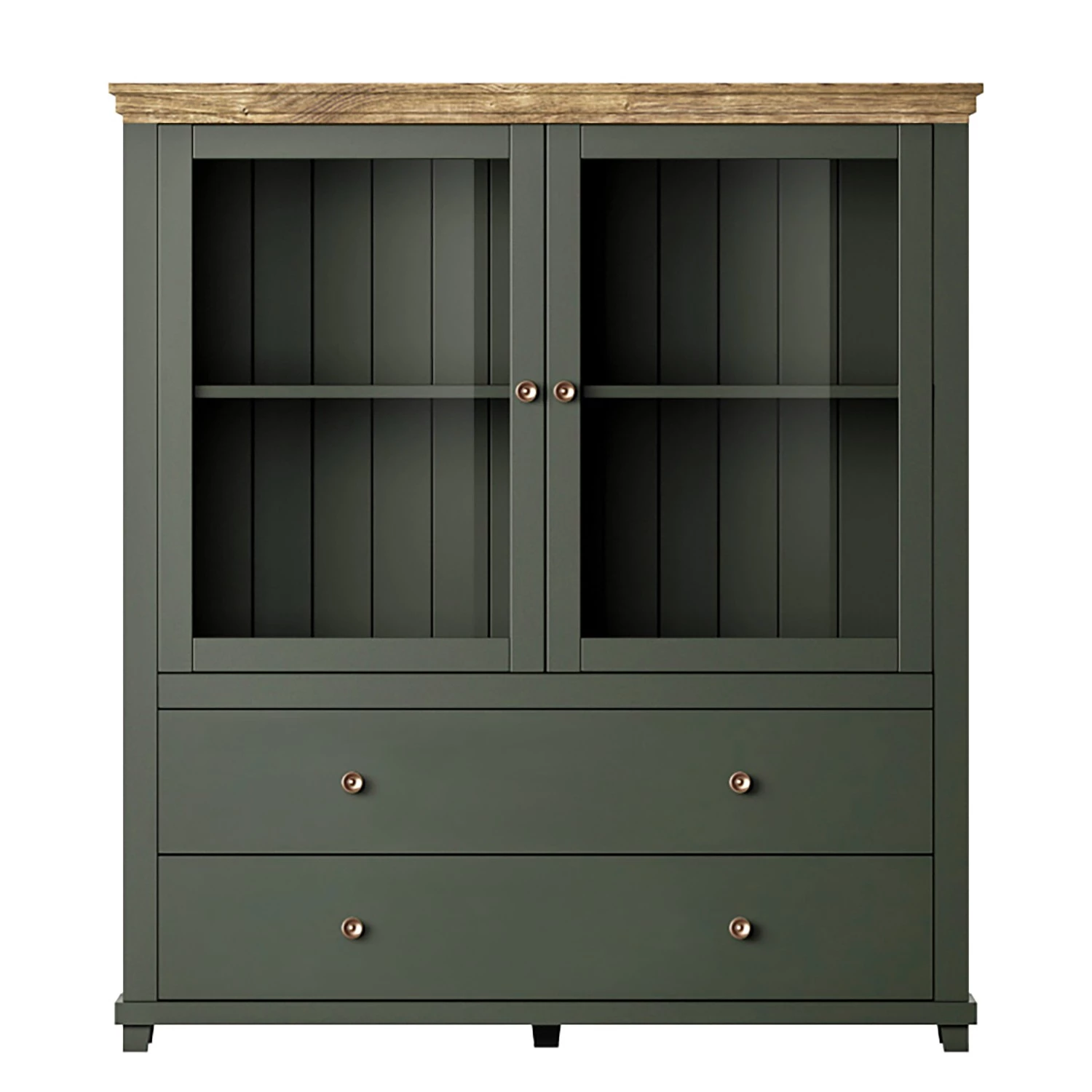 Ridgevalley Buffet haut Emmanuela - Vert foncé 6 Ridgevalley Buffet haut Emmanuela - Vert foncé – Image 4