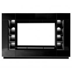 Fredriks Ensemble meubles TV Bylas (4 éléments) - Noir brillant 16 Fredriks Ensemble meubles TV Bylas (4 éléments) - Noir brillant -Meubles de salon Soldes 1000340457 220322 032 DETAILS P000000001000340457