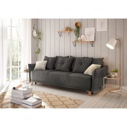 Mørteens Canapé convertible Rutherford - Tissu Denga / Microfibre Laci: Graphite / Argent 16 Mørteens Canapé convertible Rutherford - Tissu Denga / Microfibre Laci: Graphite / Argent -Meubles de salon Soldes 1000340471 220513 020 MOOD DETAILS P000000001000340471 mood