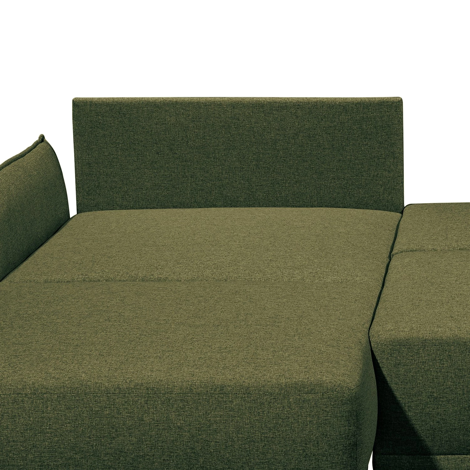 Norrwood Canapé d’angle Rutherford I - Tissu Denga / Microfibre Laci: Vert vieilli / Vert - Méridienne courte montable des deux côtés 10 Norrwood Canapé d’angle Rutherford I - Tissu Denga / Microfibre Laci: Vert vieilli / Vert - Méridienne courte montable des deux côtés – Image 8