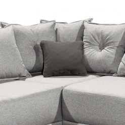 Mørteens Canapé d’angle Rutherford II - Tissu Denga / Microfibre Laci: Argent / Anthracite - Méridienne longue montable des deux côtés 25 Mørteens Canapé d’angle Rutherford II - Tissu Denga / Microfibre Laci: Argent / Anthracite - Méridienne longue montable des deux côtés -Meubles de salon Soldes 1000340481 220513 100 DETAILS P000000001000340481