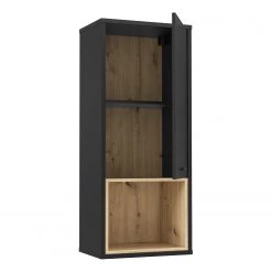 Loftscape Ensemble meubles TV Mazzo (4 éléments) - Noir / Imitation chêne artisan 33 Loftscape Ensemble meubles TV Mazzo (4 éléments) - Noir / Imitation chêne artisan -Meubles de salon Soldes 1000341908 220331 070 DETAILS P000000001000341908