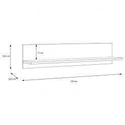 Loftscape Ensemble meubles TV Mazzo (4 éléments) - Noir / Imitation chêne artisan 36 Loftscape Ensemble meubles TV Mazzo (4 éléments) - Noir / Imitation chêne artisan -Meubles de salon Soldes 1000341908 220331 502 SKETCH DETAILS P000000001000341908 sketch