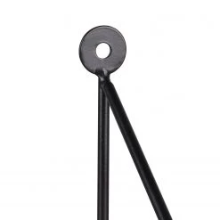 Loftscape Étagères murales Chevron Love (lot de 2) - Métal - Noir / Imitation chêne -Meubles de salon Soldes 1000341914 220323 060 DETAILS P000000001000341914