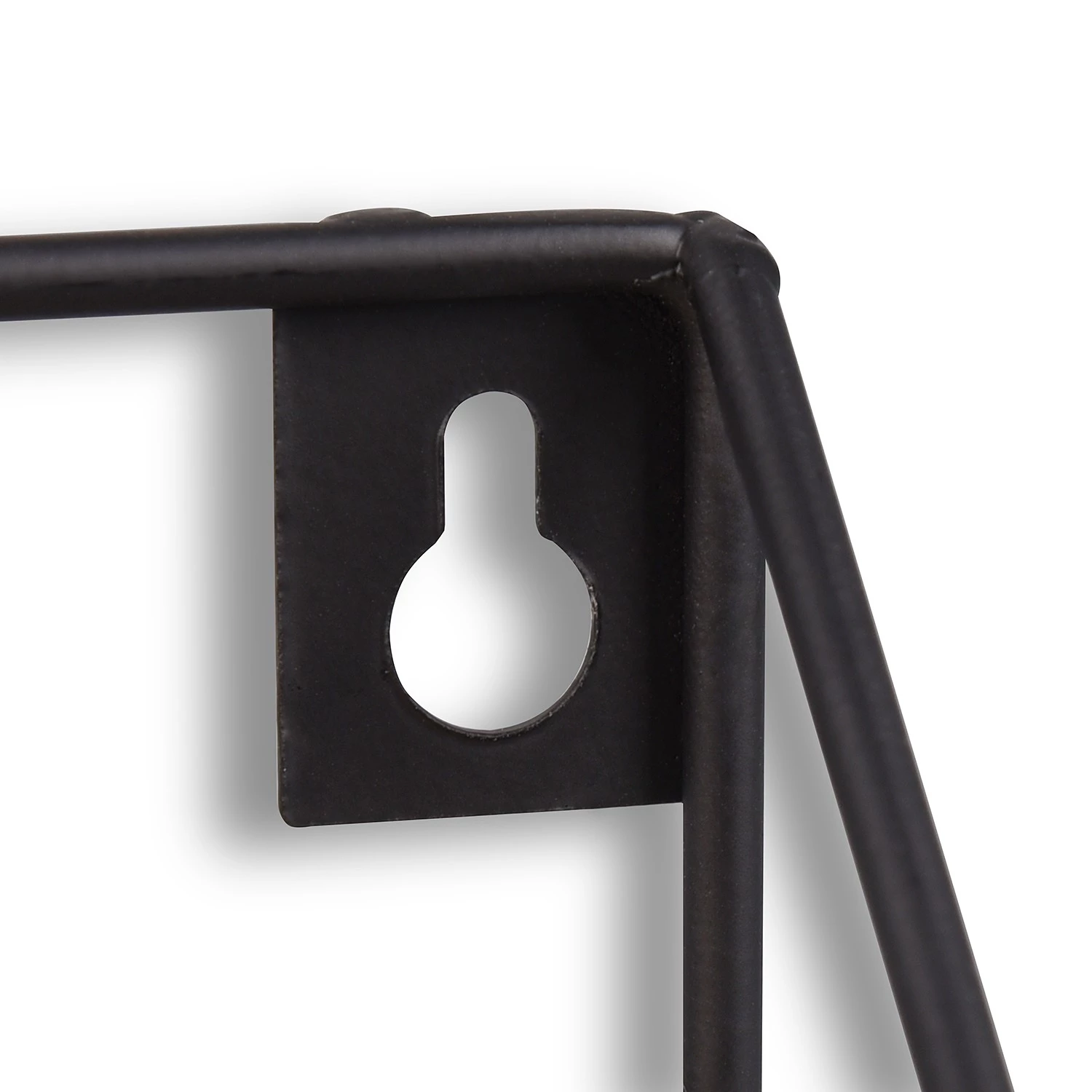 Loftscape Étagères murales Fluffy (lot de 2) - Métal - Noir / Imitation chêne 10 Loftscape Étagères murales Fluffy (lot de 2) - Métal - Noir / Imitation chêne – Image 8