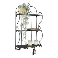 Loftscape Étagères murales Konstanze - Métal - Noir -Meubles de salon Soldes 1000341928 220323 030 DETAILS P000000001000341928