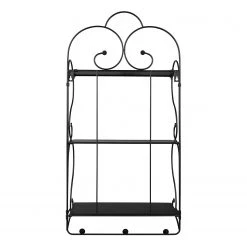 Loftscape Étagères murales Konstanze - Métal - Noir -Meubles de salon Soldes 1000341928 220323 034 DETAILS P000000001000341928