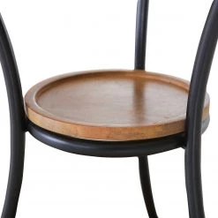 Red Living Bout de canapé Ugo I - Manguier massif / Métal - Manguier / Noir -Meubles de salon Soldes 1000341955 220331 043 DETAILS P000000001000341955