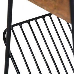 Red Living Bout de canapé Ugo III - Manguier massif / Métal - Manguier / Noir -Meubles de salon Soldes 1000341956 220331 033 DETAILS P000000001000341956