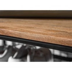 Red Living Étagère à chaussures Ugo - Manguier massif / Métal - Manguier / Noir 24 Red Living Étagère à chaussures Ugo - Manguier massif / Métal - Manguier / Noir -Meubles de salon Soldes 1000341958 220331 034 DETAILS P000000001000341958