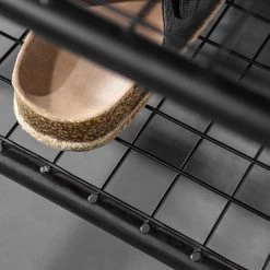 Red Living Étagère à chaussures Ugo - Manguier massif / Métal - Manguier / Noir 26 Red Living Étagère à chaussures Ugo - Manguier massif / Métal - Manguier / Noir -Meubles de salon Soldes 1000341958 220331 036 DETAILS P000000001000341958