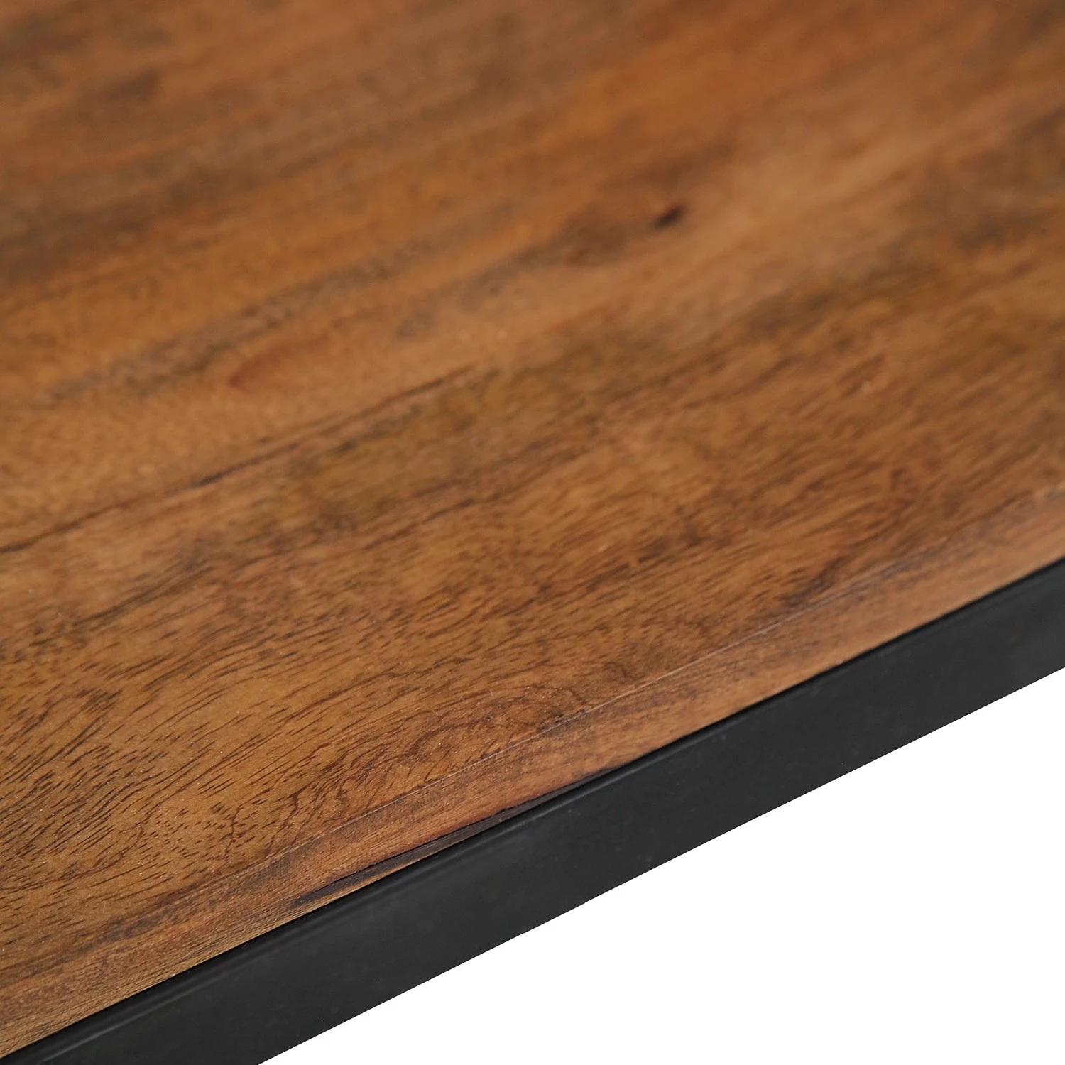 Red Living Bout de canapé Ugo II - Manguier massif / Métal - Manguier / Noir 5 Red Living Bout de canapé Ugo II - Manguier massif / Métal - Manguier / Noir – Image 3