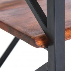 Red Living Étagère Ugo II - Manguier massif / Métal - Manguier / Noir 23 Red Living Étagère Ugo II - Manguier massif / Métal - Manguier / Noir -Meubles de salon Soldes 1000341970 220331 050 DETAILS P000000001000341970