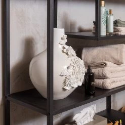 Red Living Étagère Vallvik II - Métal - Noir -Meubles de salon Soldes 1000342076 220401 040 DETAILS P000000001000342076