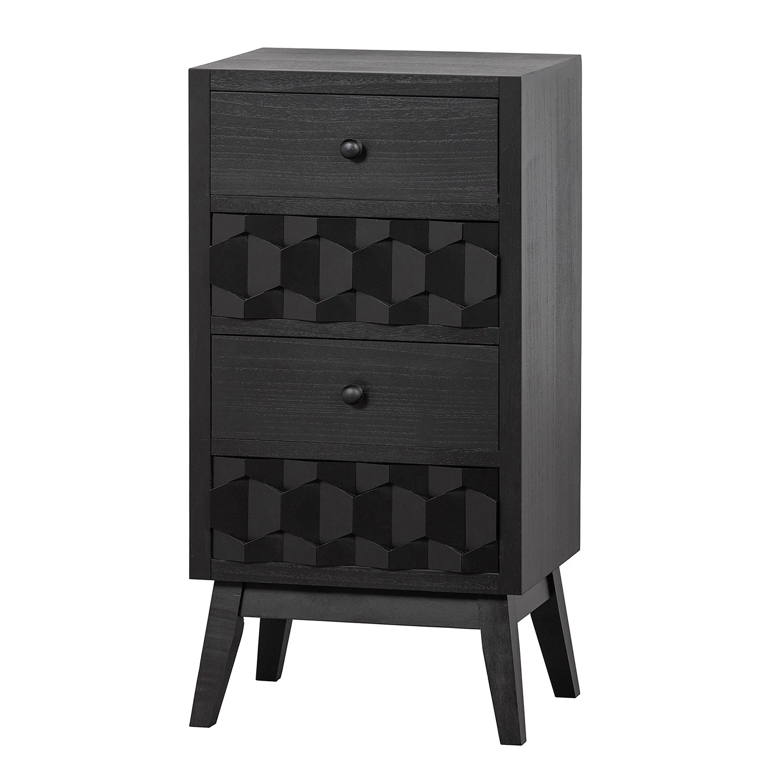 Red Living Bout de canapé Tyrone - Pin noir - Hauteur : 79 cm 3 Red Living Bout de canapé Tyrone - Pin noir - Hauteur : 79 cm