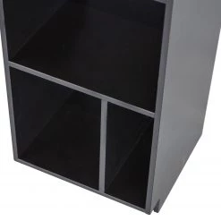 Loftscape Étagère Rozzano - Pin massif - Pin noir -Meubles de salon Soldes 1000342100 220401 070 DETAILS P000000001000342100