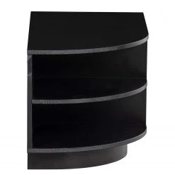 Loftscape Meuble TV Rozzano - Pin massif - Pin noir - Tiroir à droite -Meubles de salon Soldes 1000342102 220401 050 DETAILS P000000001000342102