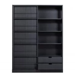 Red Living Armoire Vogue - Pin massif - Pin noir -Meubles de salon Soldes 1000342109 220401 040 DETAILS P000000001000342109
