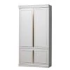 Ridgevalley Armoire Scudo - Pin massif - Pin blanc - Profondeur : 44 cm
