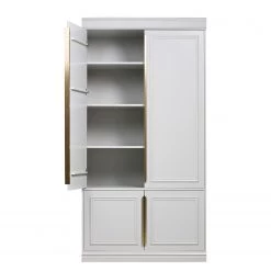 Ridgevalley Armoire Scudo - Pin massif - Pin blanc - Profondeur : 44 cm -Meubles de salon Soldes 1000342111 220401 040 DETAILS P000000001000342111