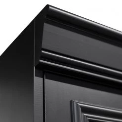 Red Living Vitrine Shady - Pin massif - Noir -Meubles de salon Soldes 1000342119 220401 050 DETAILS P000000001000342119