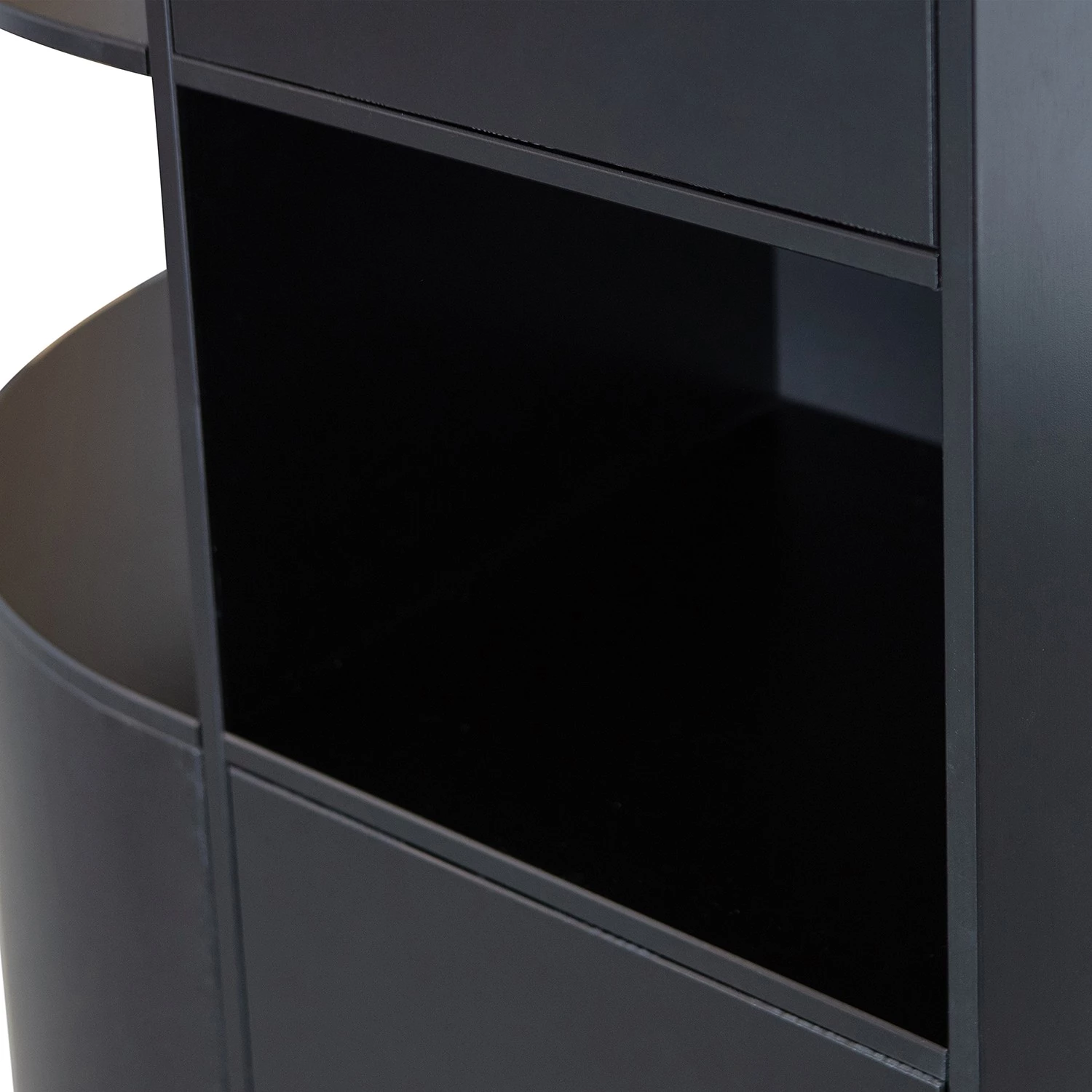 Loftscape Armoire Rozzano II - Pin massif - Pin noir 11 Loftscape Armoire Rozzano II - Pin massif - Pin noir – Image 9