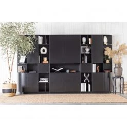 Loftscape Armoire Rozzano I - Pin massif - Pin noir -Meubles de salon Soldes 1000342129 220401 020 MOOD DETAILS P000000001000342129 mood