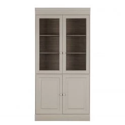 Ridgevalley Vitrine Solari - Pin massif - Pin gris -Meubles de salon Soldes 1000342130 220401 040 DETAILS P000000001000342130