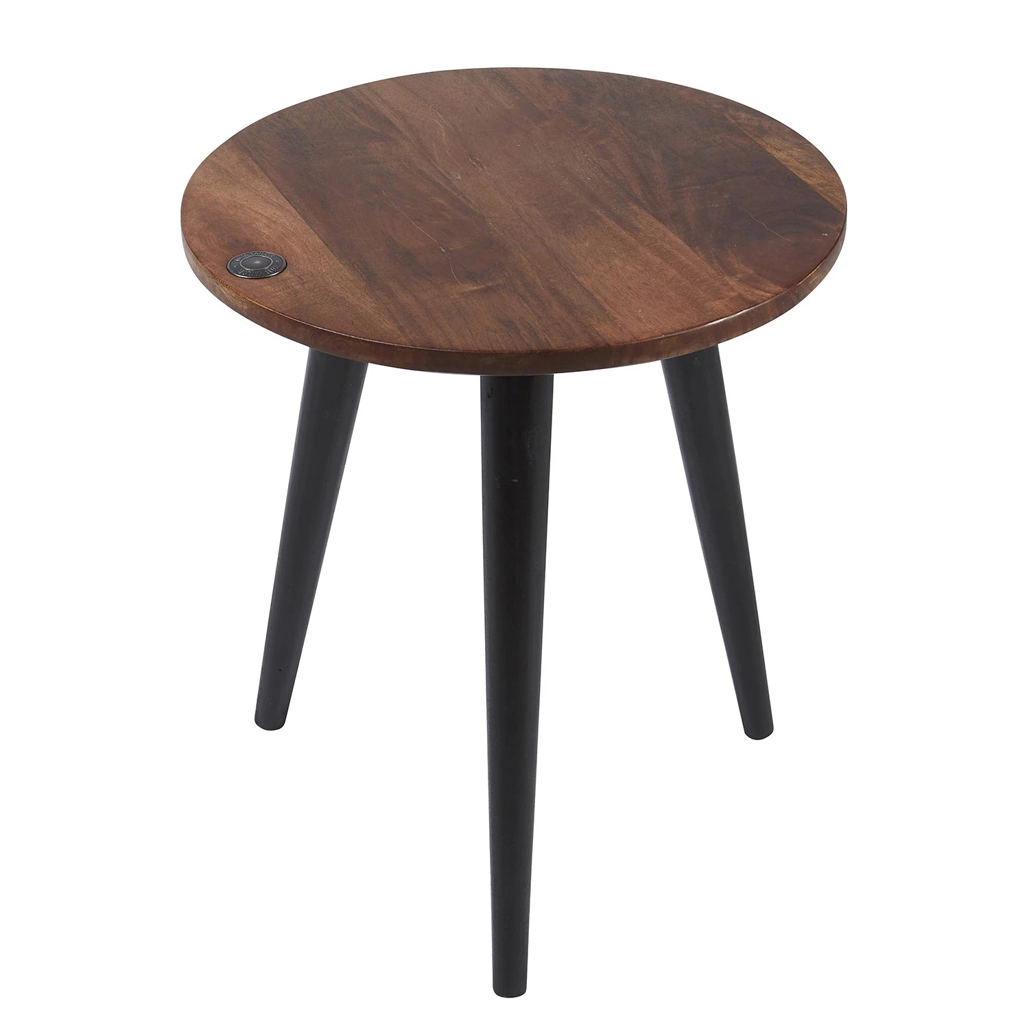 Tom Tailor Bout de canapé Saipina I - Manguier massif / Aluminium - Manguier / Noir 3 Tom Tailor Bout de canapé Saipina I - Manguier massif / Aluminium - Manguier / Noir