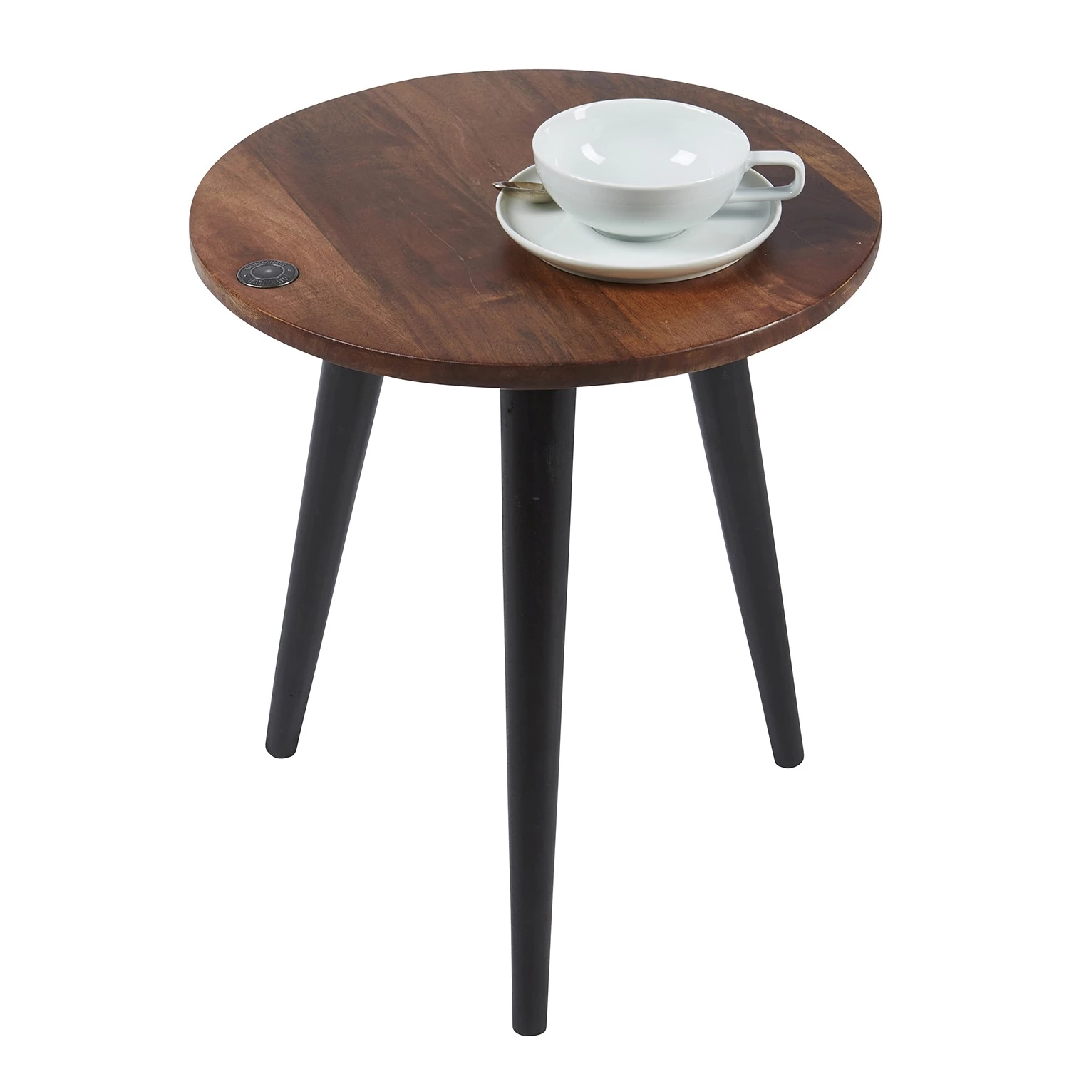 Tom Tailor Bout de canapé Saipina I - Manguier massif / Aluminium - Manguier / Noir 4 Tom Tailor Bout de canapé Saipina I - Manguier massif / Aluminium - Manguier / Noir – Image 2