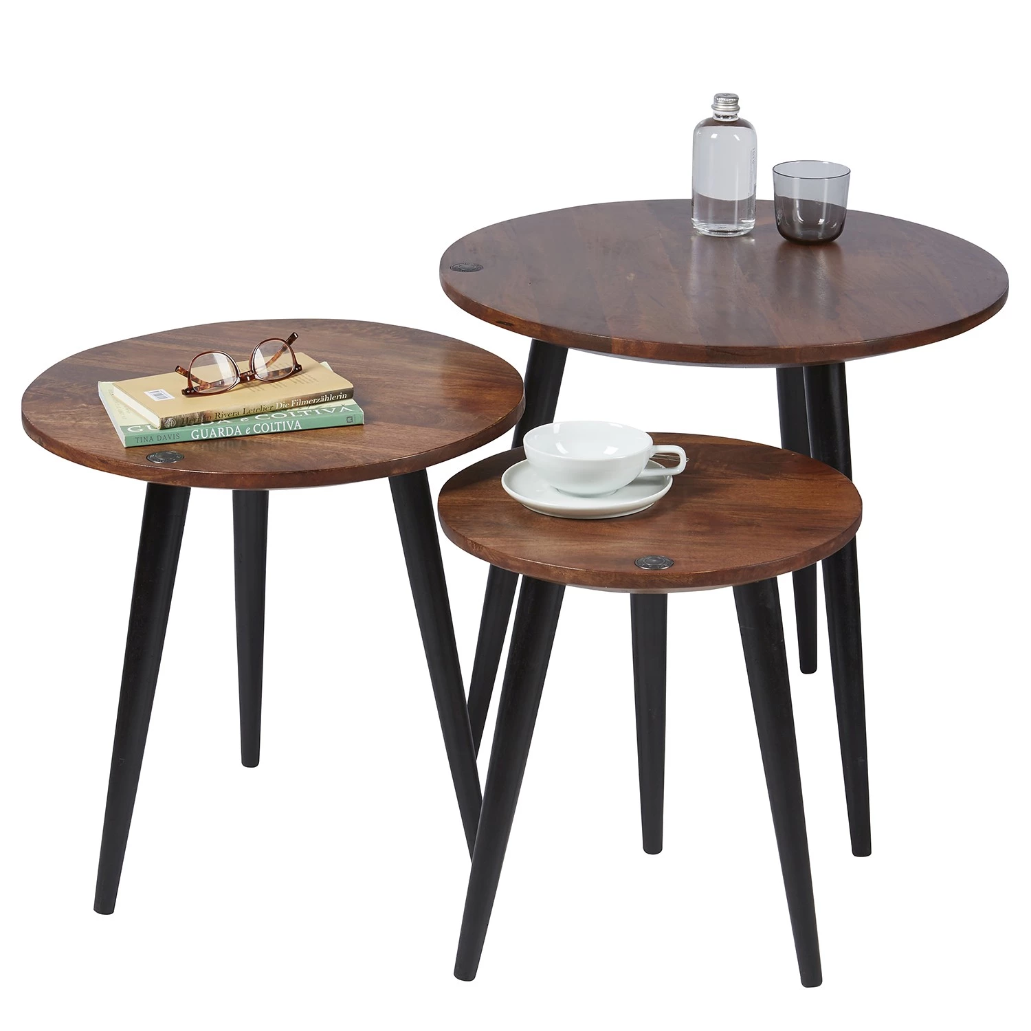 Tom Tailor Bout de canapé Saipina I - Manguier massif / Aluminium - Manguier / Noir 7 Tom Tailor Bout de canapé Saipina I - Manguier massif / Aluminium - Manguier / Noir – Image 5