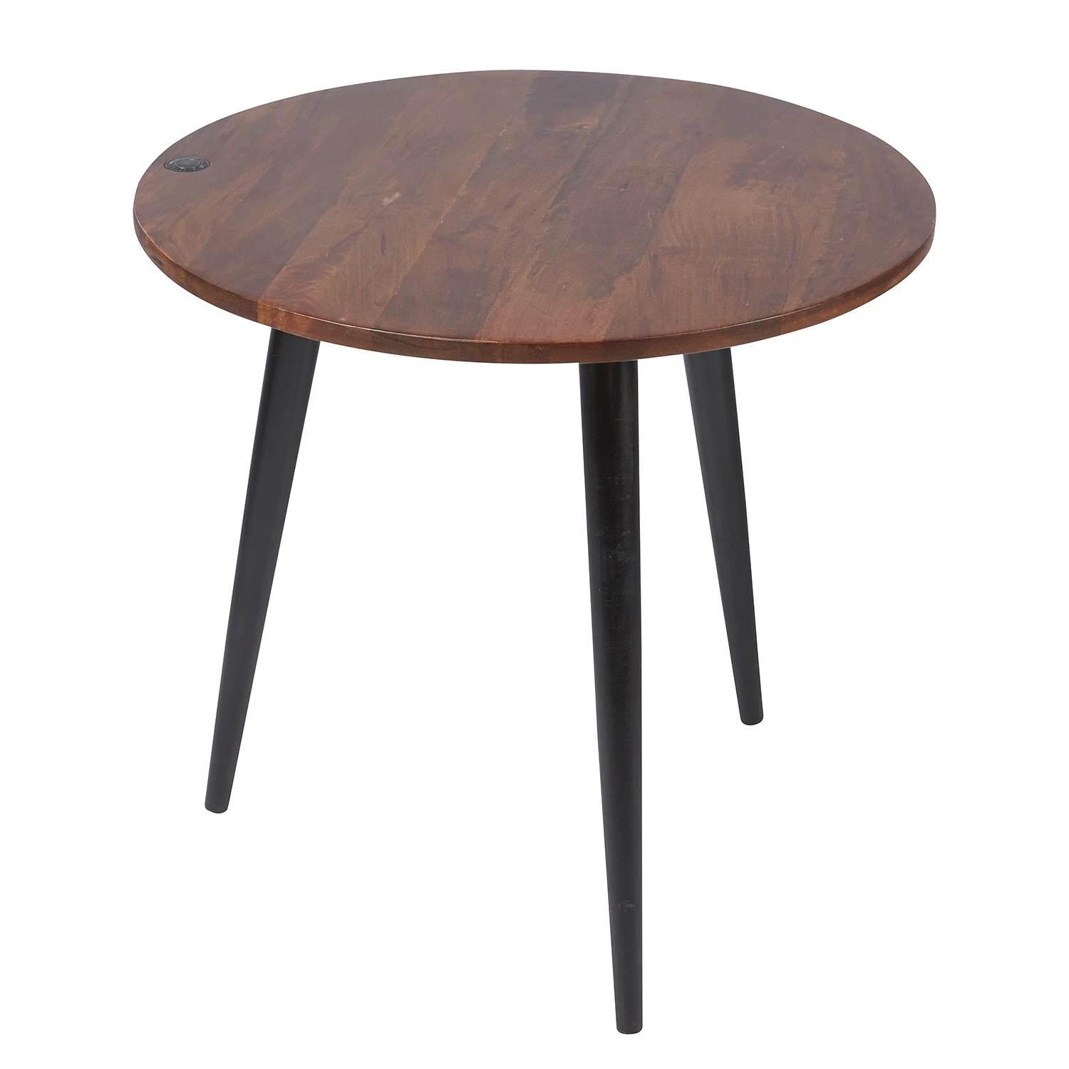 Tom Tailor Bout de canapé Saipina II - Manguier massif / Aluminium - Manguier / Noir 3 Tom Tailor Bout de canapé Saipina II - Manguier massif / Aluminium - Manguier / Noir