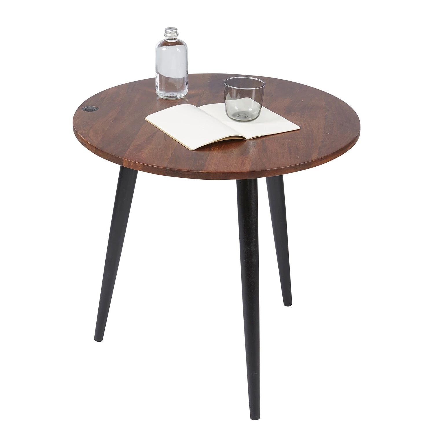 Tom Tailor Bout de canapé Saipina II - Manguier massif / Aluminium - Manguier / Noir 4 Tom Tailor Bout de canapé Saipina II - Manguier massif / Aluminium - Manguier / Noir – Image 2