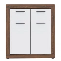 Loftscape Buffet Ballito - Blanc / Imitation noyer 13 Loftscape Buffet Ballito - Blanc / Imitation noyer -Meubles de salon Soldes 1000342449 220404 030 DETAILS P000000001000342449