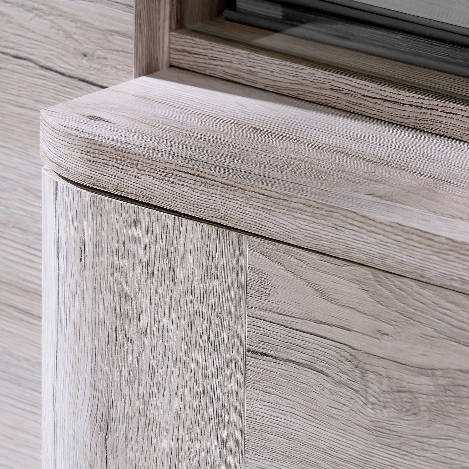 Loftscape Ensemble meubles TV Reydon (4 éléments) - Imitation chêne sable 7 Loftscape Ensemble meubles TV Reydon (4 éléments) - Imitation chêne sable – Image 5